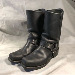 Double H HH Harness Leather Motorcycle Boots